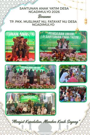 SANTUNAN ANAK YATIM DESA NGADIMULYO 2026